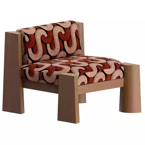 CHAUFFEUSE 1976 Armchair by Nouveau Standard