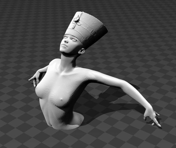 Queen - Nefertiti  3D print model