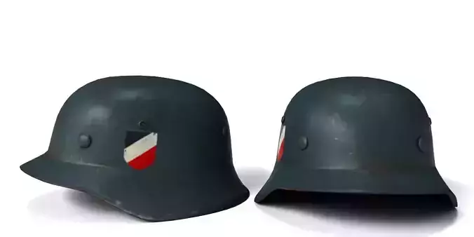 Soldier Helmet  High Detail Military Headgear