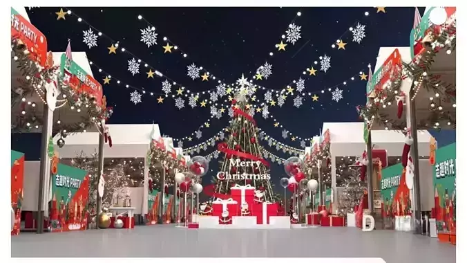 Christmas-themed Market