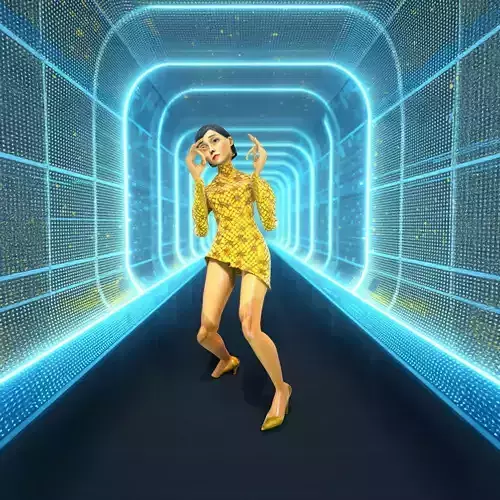 Yellow Dress Performer model pack