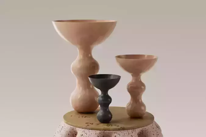 Set Jarrones decorativos - floreros - vasos