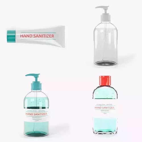 -Sanitizers- 3D Model Collection