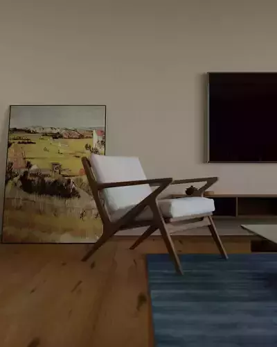 Livingroom 3D model 3
