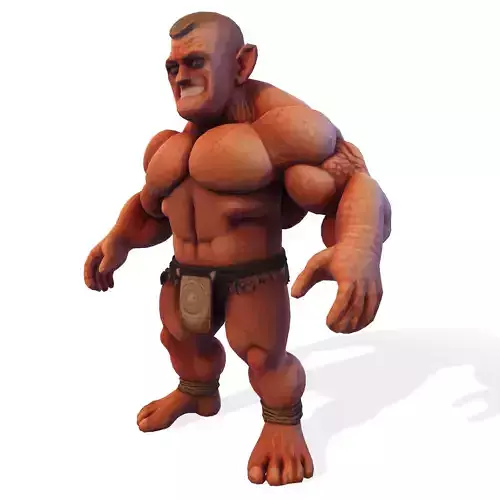 Mighty Chibi Viking Warrior with Greatsword