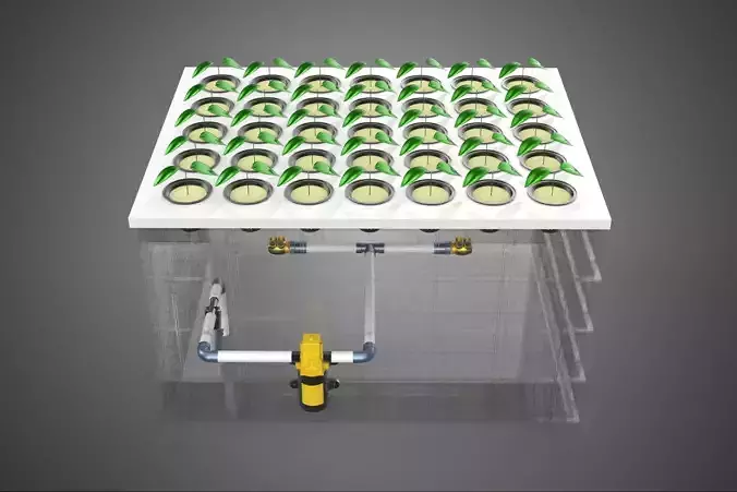 HIGH PRESSURE AEROPONIC PROPAGATION SETUP MISTING NOZZLE FOG KIT