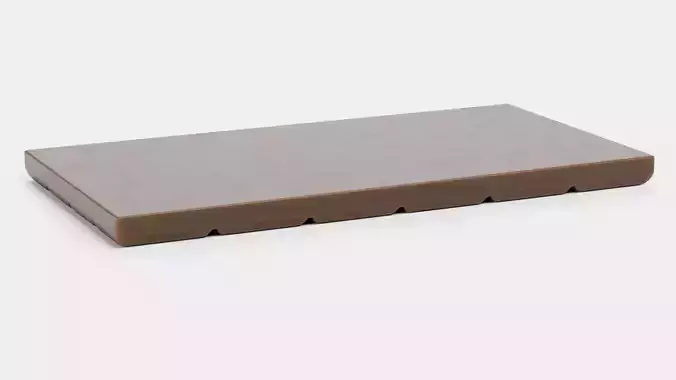Chocolate Bar V1 - Classic Milk Dairy Tablet 3D model 6