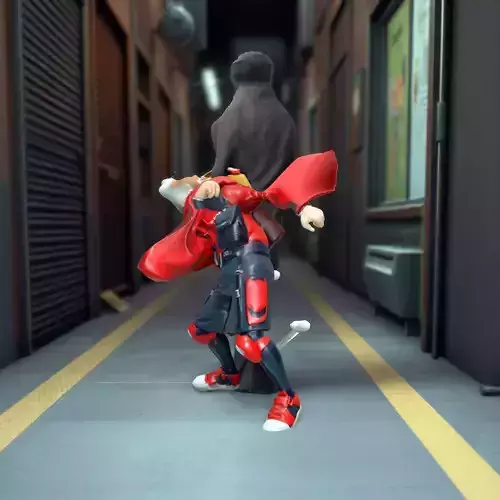 Red Hooded Rabbit model pack