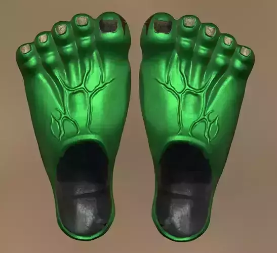 Accessory Hulk  Foot  Shoes - Game Asset