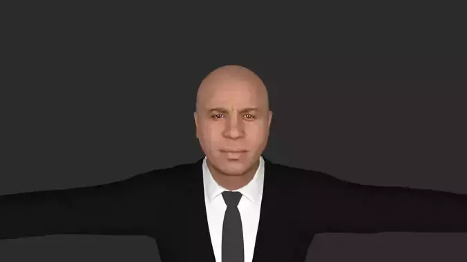 Magic Johnson Hyper Realistic  Fully Rigged 3D Character