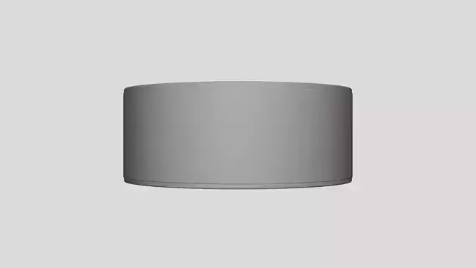 Short Tuna Can - Geometry Only No Textures No Materials