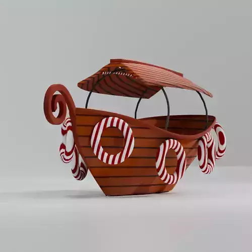 Boat High poly