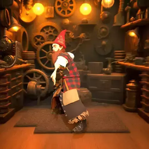 Steampunk Gnome model pack