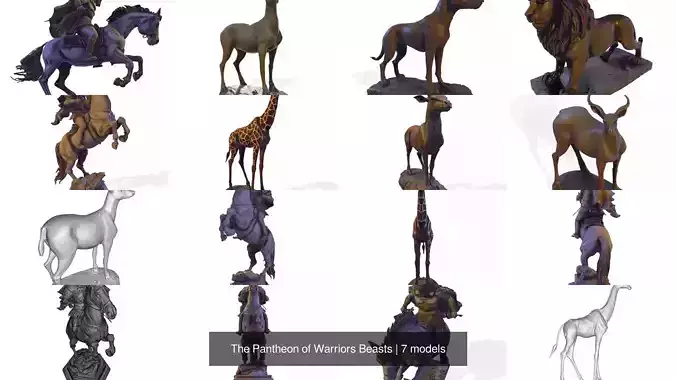 The Pantheon of Warriors Beasts