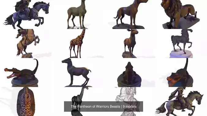 The Pantheon of Warriors Beasts