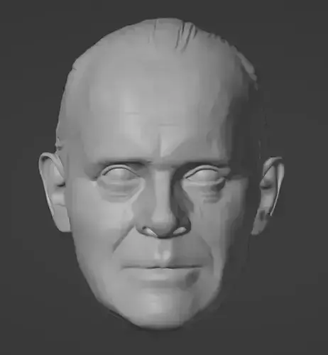 Hannibal Lecter Head - Silence of the Lambs - Anthony Hopkins