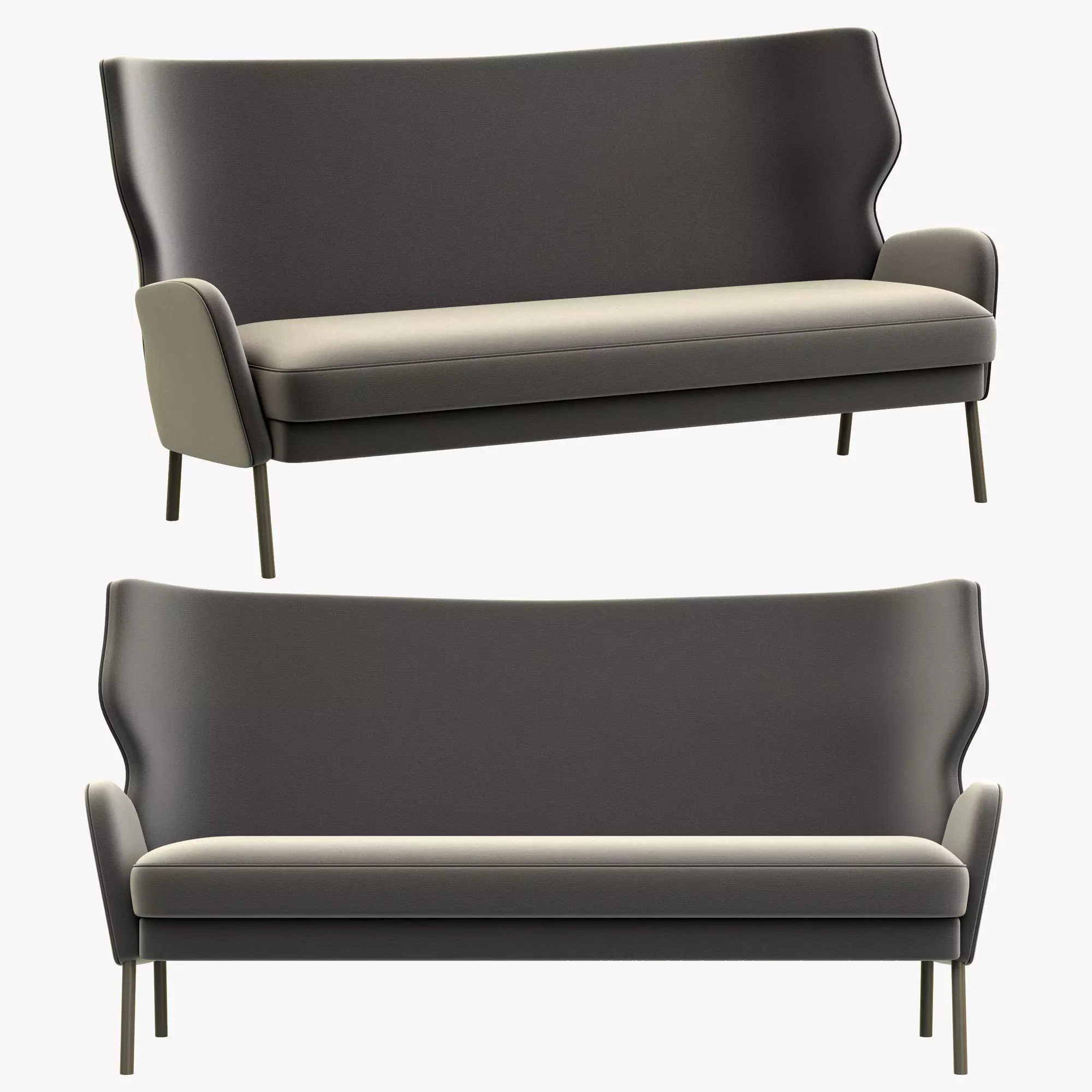 Sits Alex Sofa 3D model_0