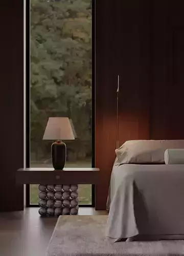 bedroom 3D model 5