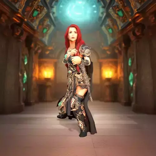 Warrior Princess Armor model pack