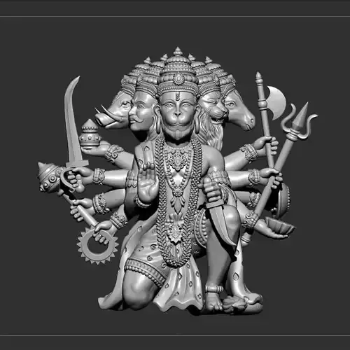 PANCHAMUKH HANUMAN 3D