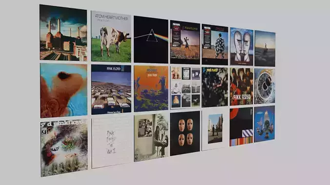 Pink Floyd Album Covers