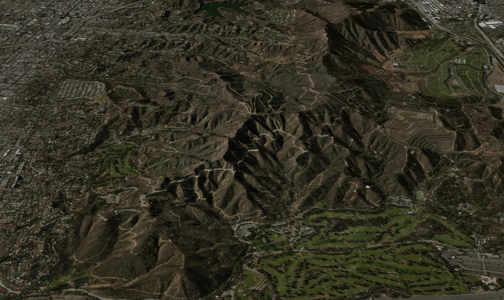 Cahuenga Peak 3D model_2