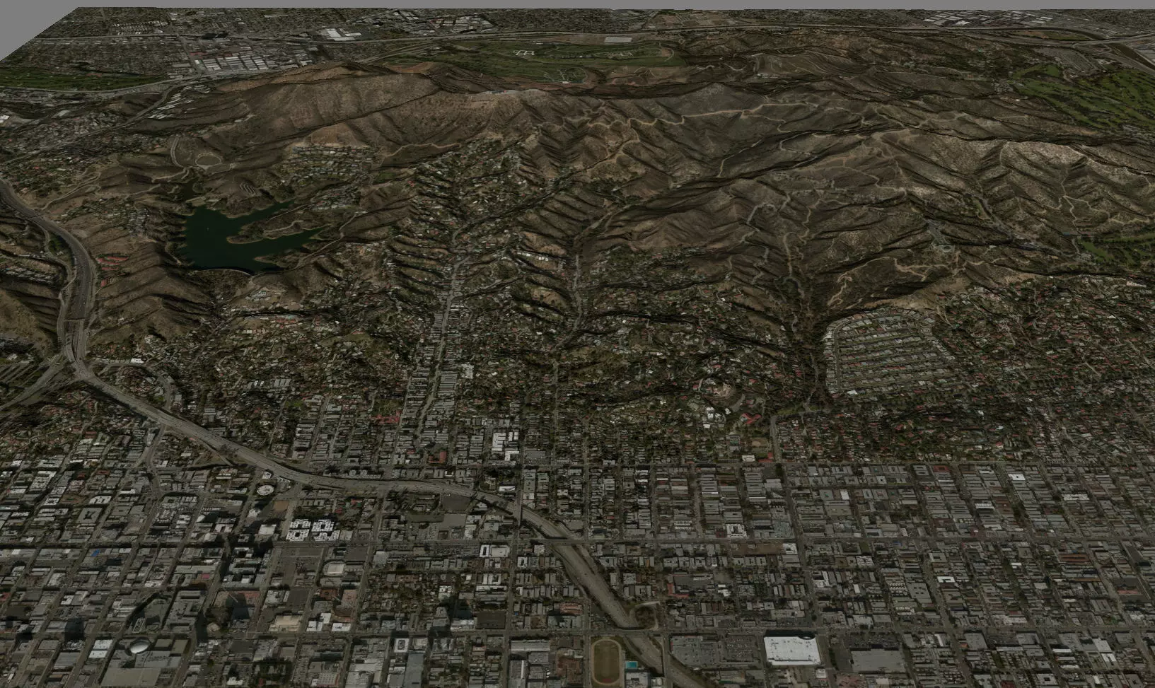 Cahuenga Peak 3D model_0