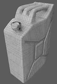 German Jerrycan Free 3D model