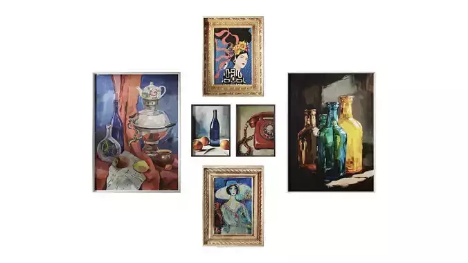 Vintage Paintings set