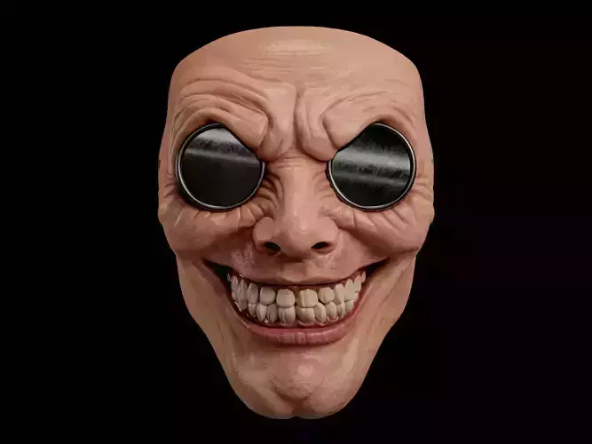 Grin Mask - Realistic Horror Mask 