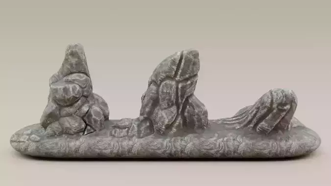 Mount desk and table sculpture decor-files for makers