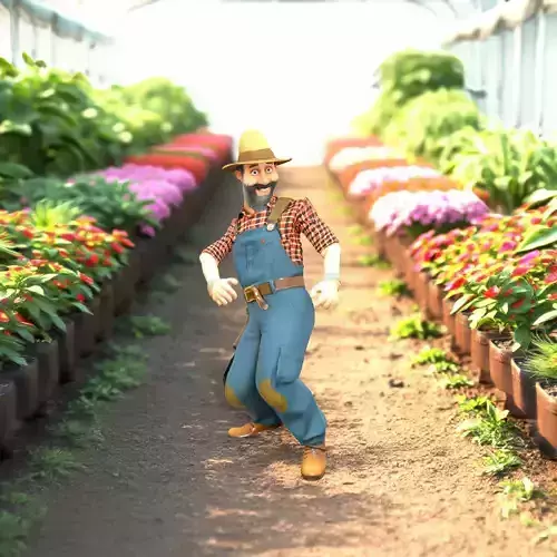 Farmer Character model pack