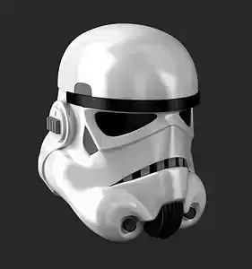 Stormtrooper Imperial Issue helmet Free 3D model