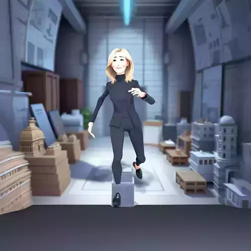 Blonde Executive Character model pack