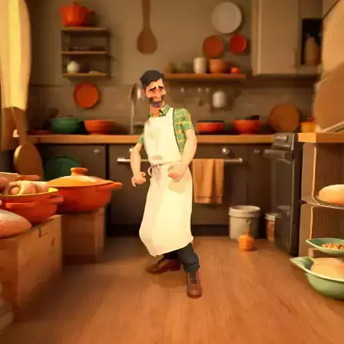 Friendly Apron Character model pack