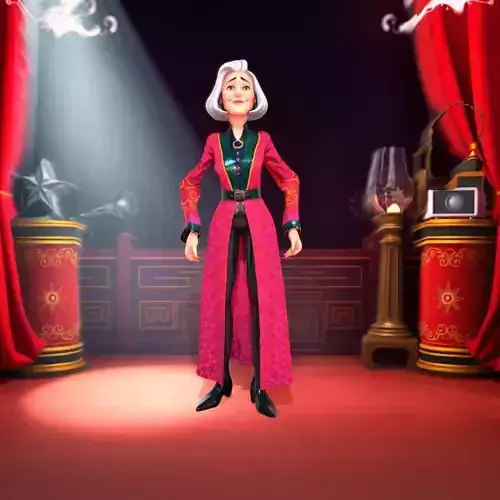 Elegant Wizard Robe model pack