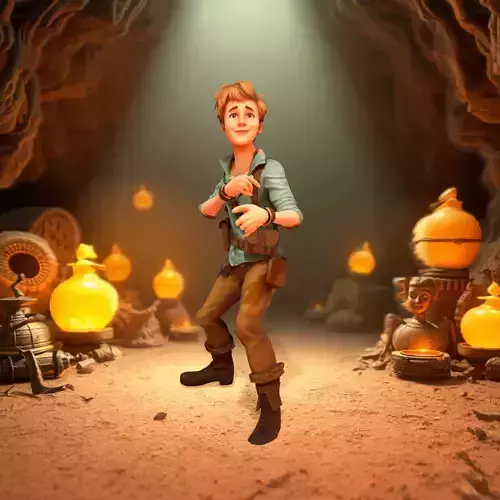 Adventurous Explorer Character model pack