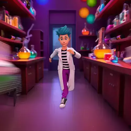 BlueHaired Scientist model pack