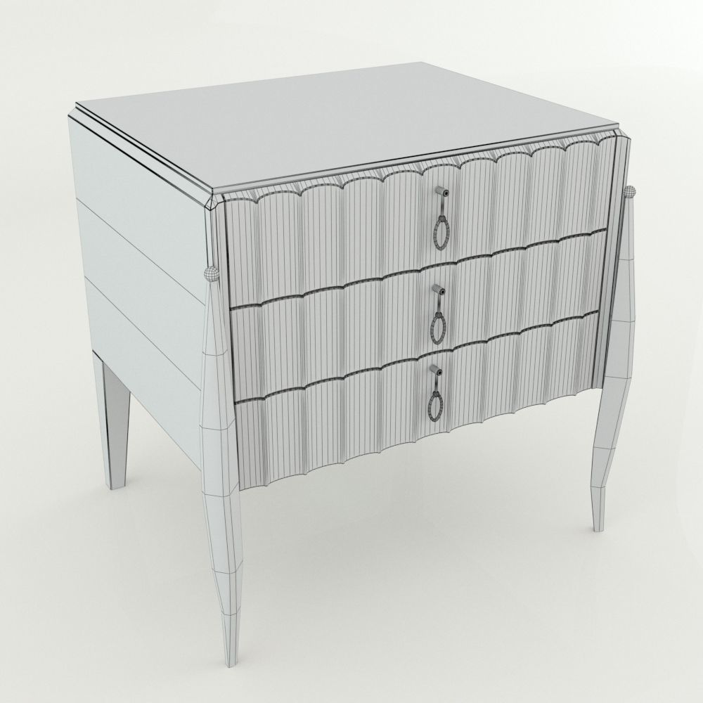 AdVivum Brompton Bedside Table 3D model_1