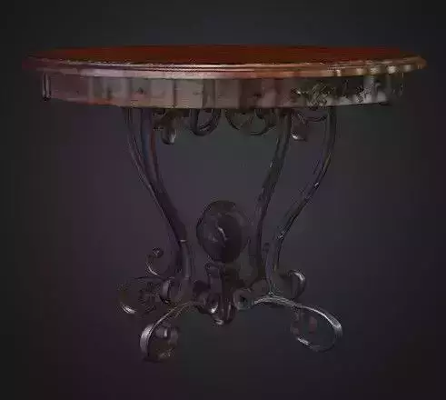 French Victorian table