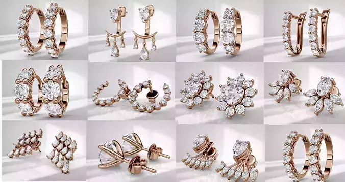 Lia 11 Earrings Collection