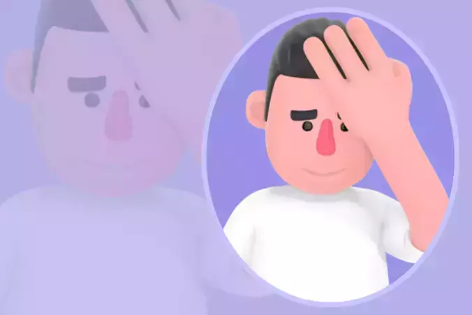 Stylized 3D Male Photographer Character-Tired Analog Camera Pose