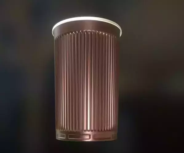 Plastic Cup Highpoly Version