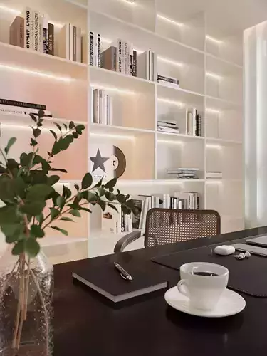 Modern Studio 3D model 2