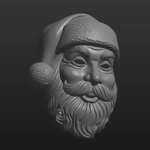 christmas santa claus mask