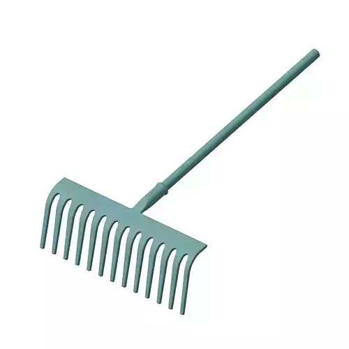 Plastic Gardening Rake Tool Toy