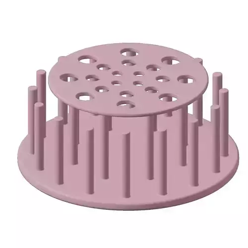 Plastic Laboratory Test Tube Holder Toy