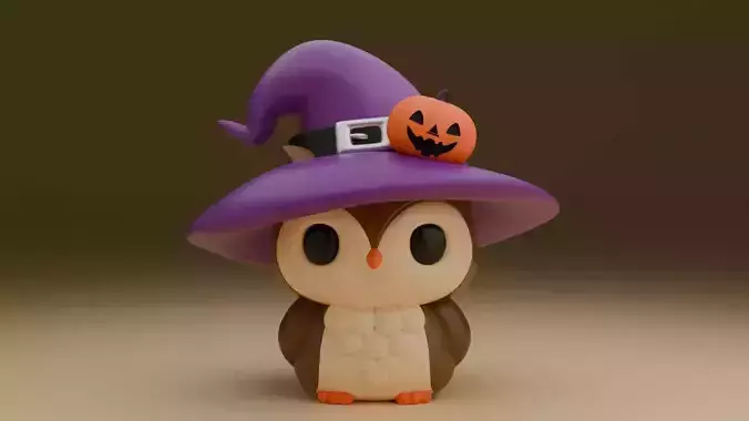 Halloween owl