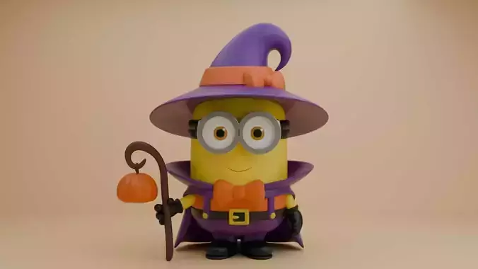 Halloween wizard minion 09