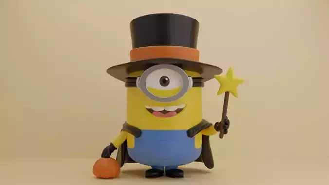 Halloween wizard minion 08